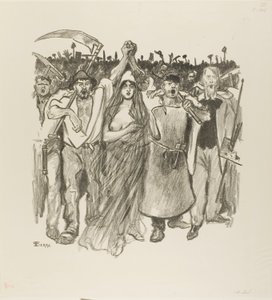 18 marca autorstwa Théophile Alexandre Pierre Steinlen