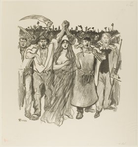 18 marca autorstwa Théophile Alexandre Pierre Steinlen