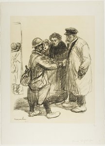 Nie można się do tego przyzwyczaić autorstwa Théophile Alexandre Pierre Steinlen