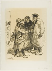 Nie można się do tego przyzwyczaić autorstwa Théophile Alexandre Pierre Steinlen