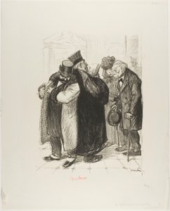 Jeden rabuje po stronie prawa autorstwa Théophile Alexandre Pierre Steinlen