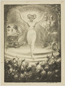 Program na poranek w Trocadéro autorstwa Théophile Alexandre Pierre Steinlen