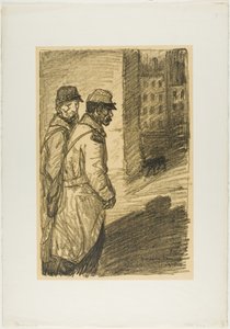 Bezpańskie psy autorstwa Théophile Alexandre Pierre Steinlen