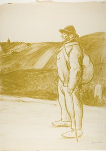 Włóczęga autorstwa Théophile Alexandre Pierre Steinlen