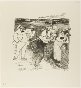 Dzisiaj! autorstwa Théophile Alexandre Pierre Steinlen
