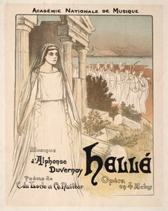 Hellé - Opera w 4 aktach, 1896. autorstwa Théophile Alexandre Steinlen