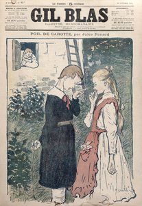 Ilustracja z „Poil de Carotte” Julesa Renarda (1864-1910) w „Gil Blas”, 20 października 1895