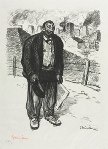 Uczciwy pracownik autorstwa Théophile Alexandre Steinlen