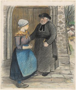 Pokuta, 1899. autorstwa Théophile Alexandre Steinlen