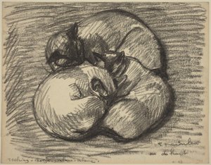 Koty: Tsching, Batzar i Blanc-Blanc autorstwa Théophile Alexandre Steinlen