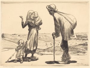 Odległe miasto Odległe miasto, 1914. autorstwa Théophile Alexandre Steinlen