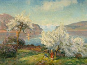 Wiosna autorstwa Thorolf Holmboe