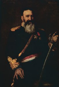 Generał Piet Joubert, głównodowodzący Holenderskiej Republiki Południowej Afryki, 1890. 1914.