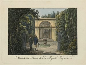 Pomnik Rodziców w Parku Pawłowskim, lata 1810. XIX wieku.