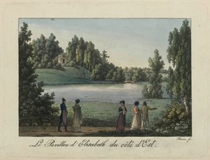 Pawilon Elżbiety w Pawłowsku, lata 1810. XIX wieku.