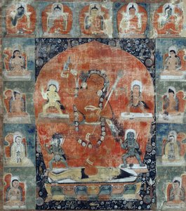 Kultura tybetańska: Sanwara Mandal (szczegóły). dziękuję autorstwa Tibetan School