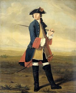 Portret Ludolfa Backhuysena II, malarza, w mundurze dragonów