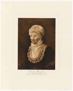 Caroline Herschel autorstwa Tielemann Tielemann