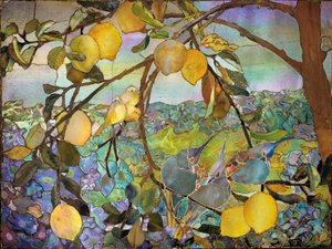 Panel mozaikowy Favrile, ok. 1910