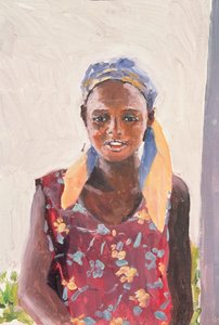 Dziewczyna z Madagaskaru, 1989 autorstwa Tilly Willis