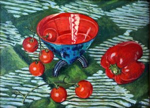 Pomidory i Papryka autorstwa Tilly Willis