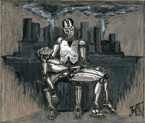 Smutne objęcie Androida