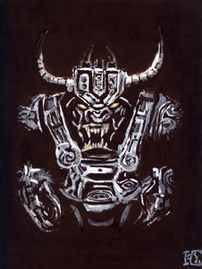 Groźny robot-potwór