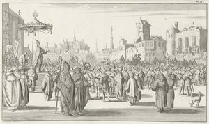 Papież Urban II głosi pierwszą krucjatę, 1683 autorstwa Timotheus Ten Hoorn