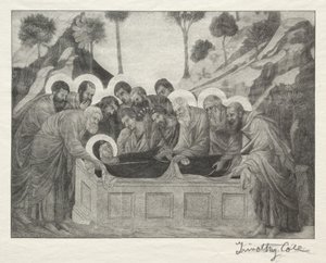 Starzy włoscy mistrzowie: Pogrzeb Dziewicy, 1888-1892. autorstwa Timothy Cole