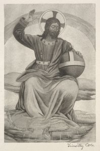 Starzy włoscy mistrzowie: Chrystus na tronie, 1888-1892. autorstwa Timothy Cole