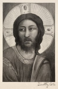 Starzy włoscy mistrzowie: Głowa Chrystusa, 1888-1892. autorstwa Timothy Cole