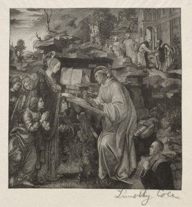 Starzy włoscy mistrzowie: Madonna ukazująca się św. Bernardowi, 1888-1892. autorstwa Timothy Cole