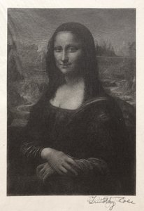 Starzy włoscy mistrzowie: Mona Lisa, 1888-1892. autorstwa Timothy Cole