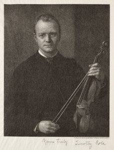 Starzy włoscy mistrzowie: Portret Timothy Cole Mana ze skrzypcami, 1892.
