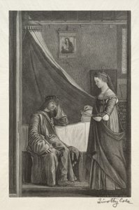 Starzy Włoscy Mistrzowie: Św. Urszula z Ojcem, 1888-1892. autorstwa Timothy Cole