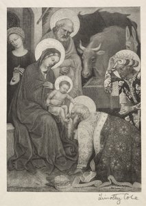 Starzy włoscy mistrzowie: Pokłon Trzech Króli, 1887. autorstwa Timothy Cole
