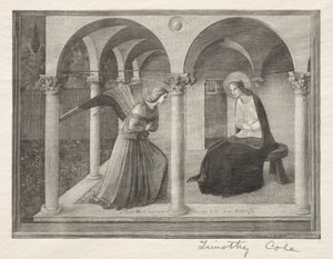 Starzy włoscy mistrzowie: Zwiastowanie, 1888-1892.