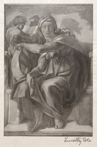 Starzy włoscy mistrzowie: Sybilla Delphian, 1890. autorstwa Timothy Cole