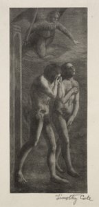 Starzy włoscy mistrzowie: Wypędzenie z raju, 1888. autorstwa Timothy Cole