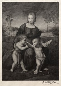 Starzy włoscy mistrzowie: Madonna Szczygieł, 1888-1892. autorstwa Timothy Cole