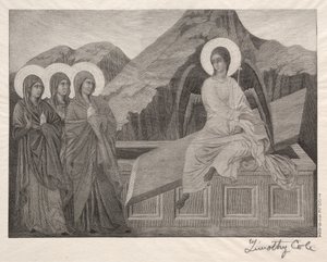 Starzy włoscy mistrzowie: Trzy Marie przy grobie, 1888-1892. autorstwa Timothy Cole