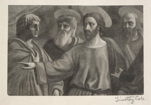 Starzy włoscy mistrzowie: The Tribute Money, 1888-1892. autorstwa Timothy Cole