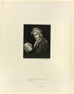 Portret Mary Wollstonecraft ze staroangielskich mistrzów autorstwa Timothy Cole