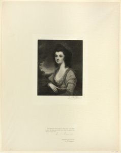 Portret pani Davies ze staroangielskich mistrzów autorstwa Timothy Cole