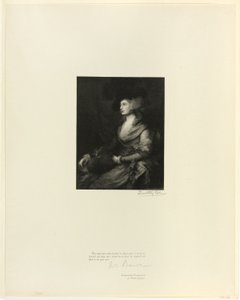 Portret pani Siddons ze staroangielskich mistrzów autorstwa Timothy Cole
