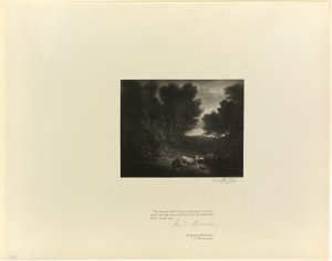 The Watering Place, od staroangielskich mistrzów autorstwa Timothy Cole