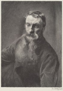 Rodin autorstwa Timothy Cole after John Singer Sargent