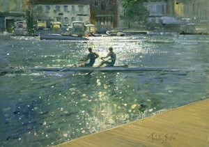 Przekraczanie Przerwy Światła, Henley autorstwa Timothy Easton