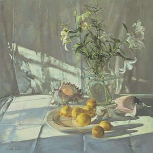 Odbicia i cienie (olej na płótnie) autorstwa Timothy Easton