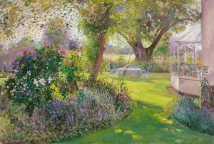 Herbata pod Wielkim Dębem, 1991 autorstwa Timothy Easton